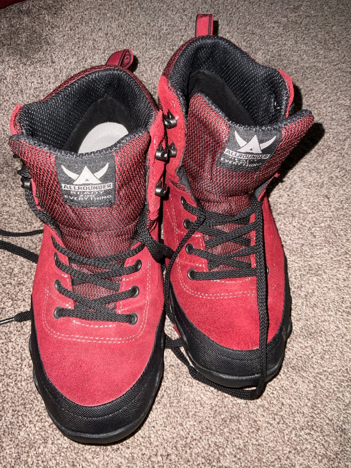 Allrounder Mephisto wandelschoenen rood maat 37, Ophalen of Verzenden, Zo goed als nieuw, Schoenen
