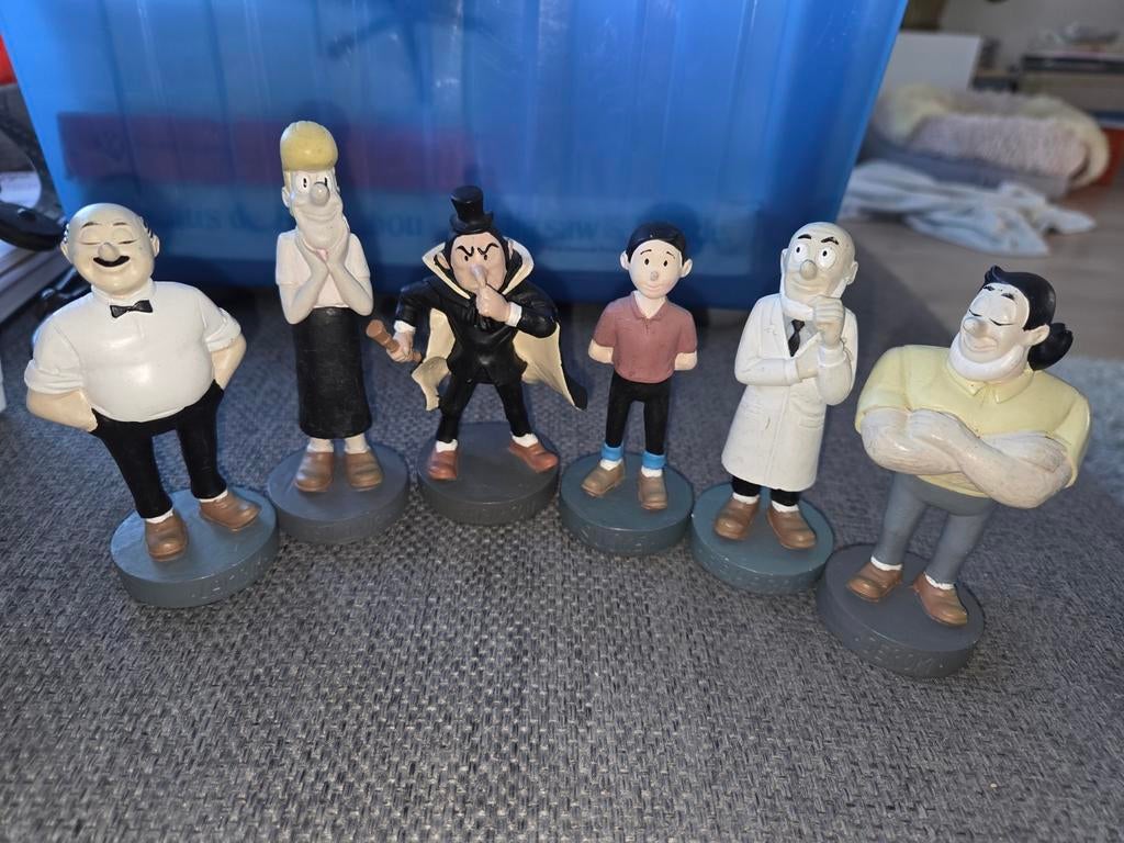 6 Suske en Wiske beeldjes - Vintage stripfiguren set, Verzamelen, Ophalen of Verzenden, Gebruikt