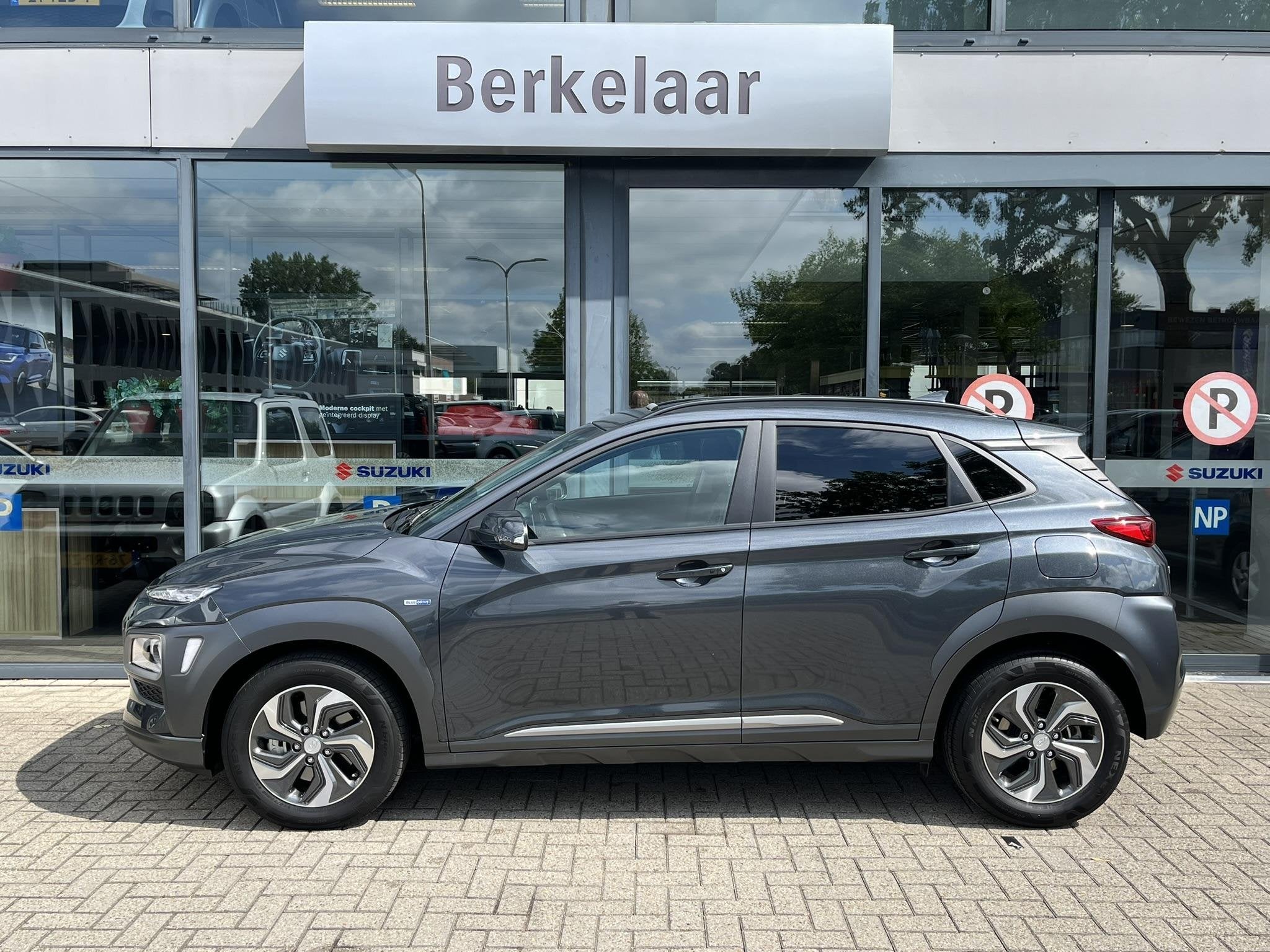 Hyundai Kona 1.6 GDI HEV Fashion Sky | Schuif Kanteldak | Kr, Stof, Gebruikt, Euro 6, 2 kWh