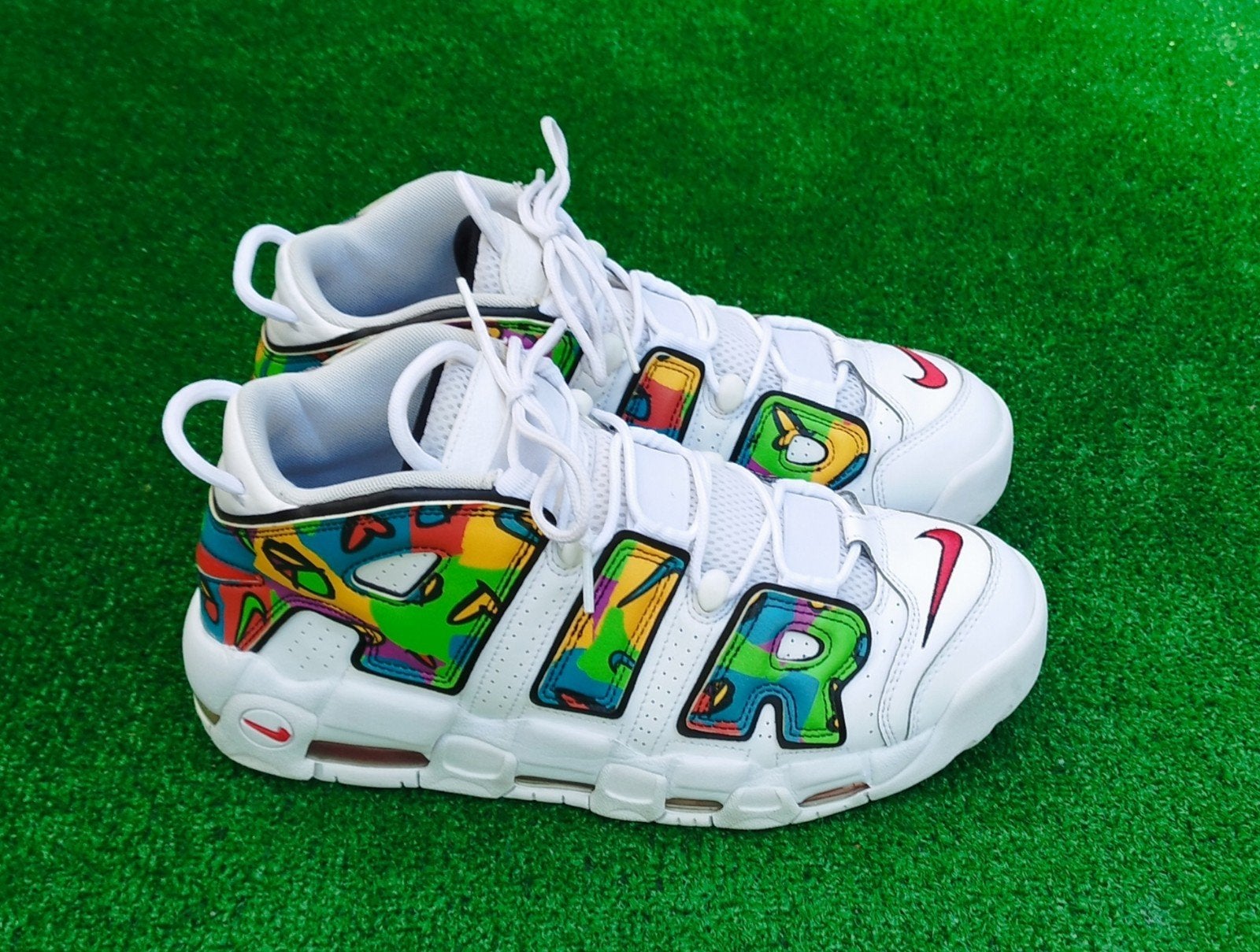 Nike Air More Uptempo  - Maat 44.5, Wit, Nike Inc., Nike, Ophalen of Verzenden