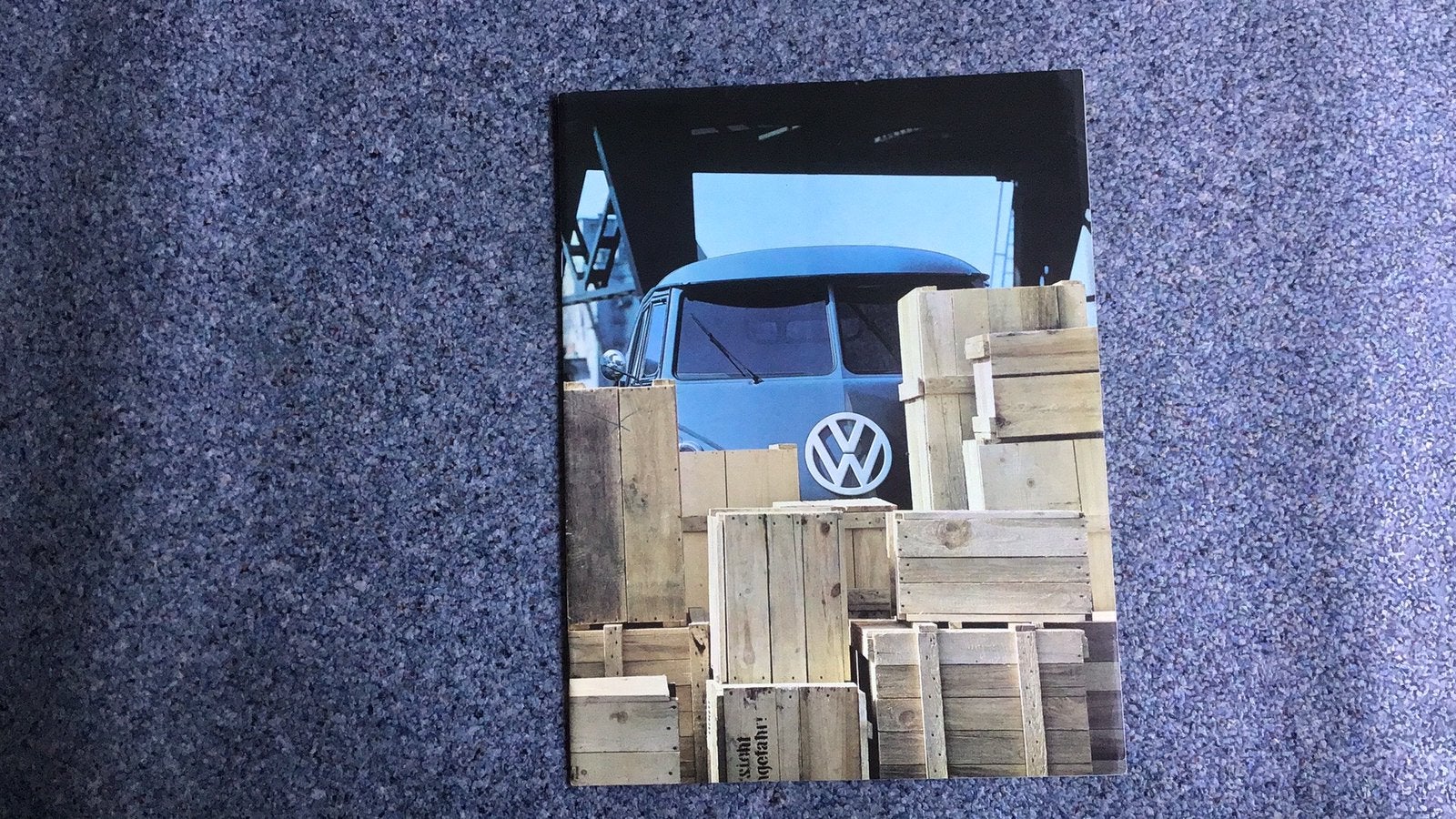 VOLKSWAGEN “ SPIJLTJESBUS” T1 FOLDER  1960 NIEUW,NED .TEKST, Ophalen of Verzenden, Zo goed als nieuw, Volkswagen