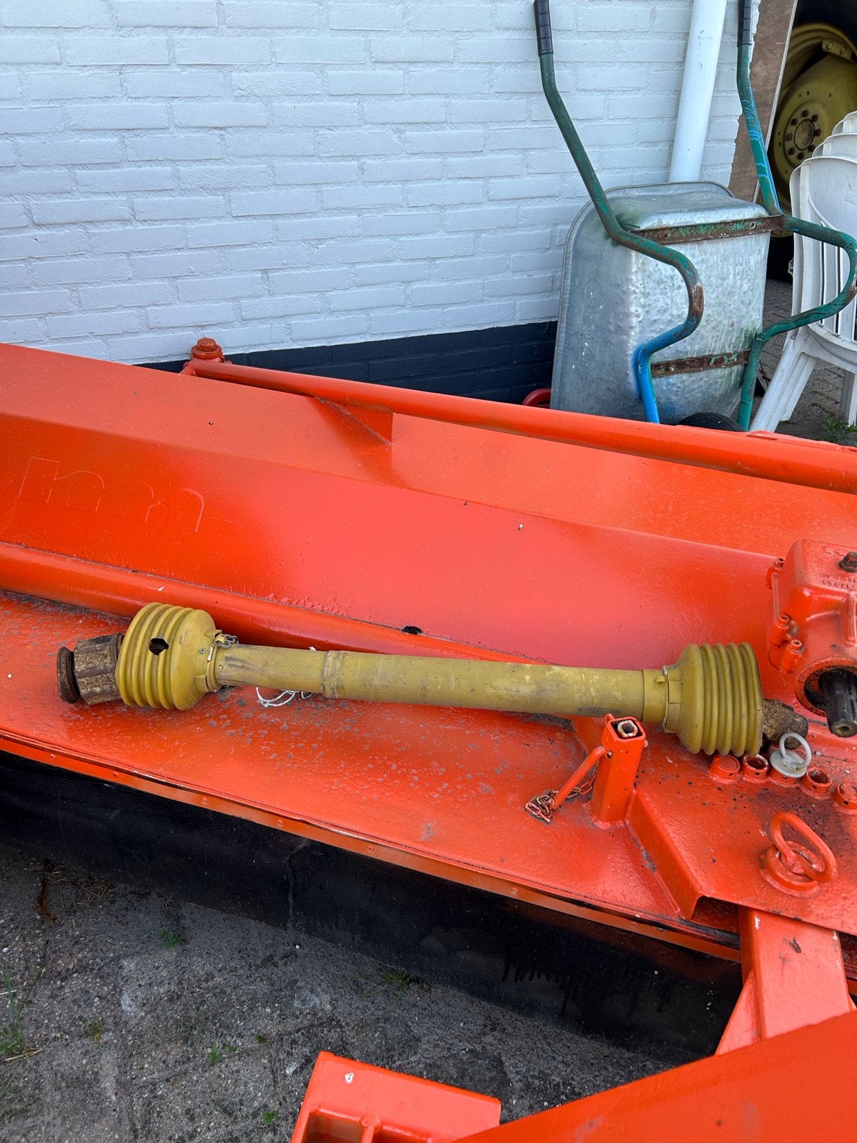 Veegmachine met aftakas, Zakelijke goederen, Agrarisch | Werktuigen, Ophalen of Verzenden, Akkerbouw, Overige typen