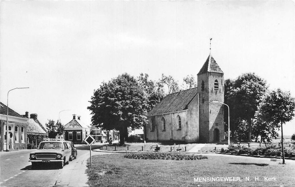 378-331-033 Mensingeweer  NH Kerk, Verzenden, Voor 1920, Groningen