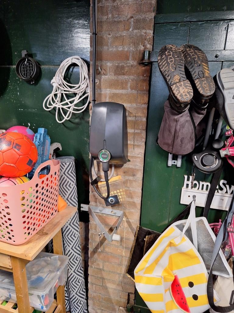 Evbox elvi laadpaal met laadsnoer, Ophalen of Verzenden, Gebruikt, Laadpaal