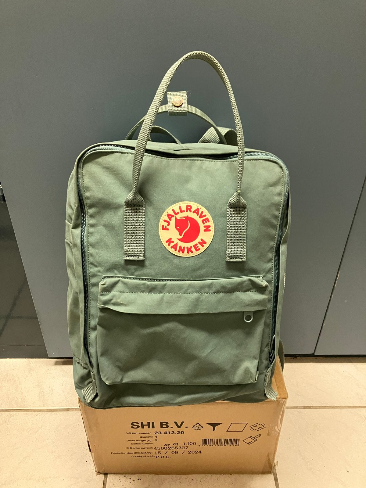Fjällräven Kånken Kinder Rugzak - Lichtgroen, Sieraden, Tassen en Uiterlijk, Tassen | Rugtassen, Overige merken, 25 tot 40 cm