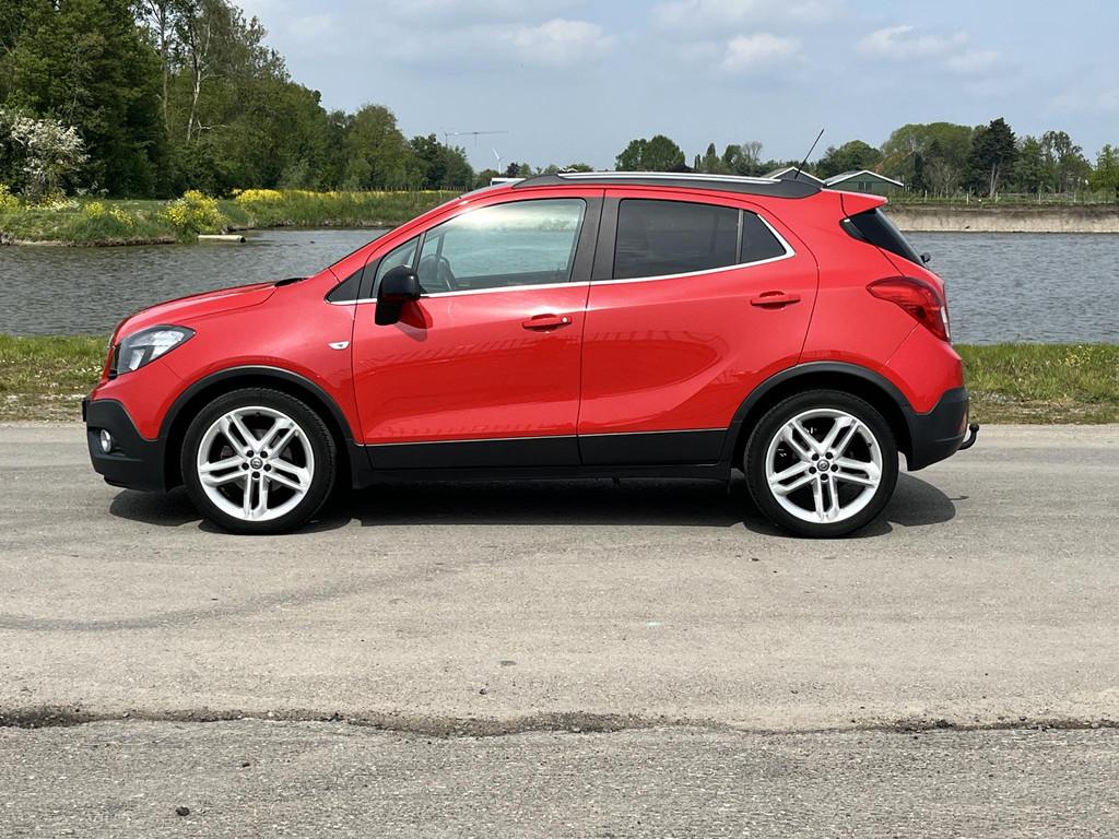 Opel Mokka 1.4 T Innovation Clima, trekhaak, pdc, stoel-stuu, Auto's, Opel, Voorwielaandrijving, Stof, Gebruikt, 4 cilinders
