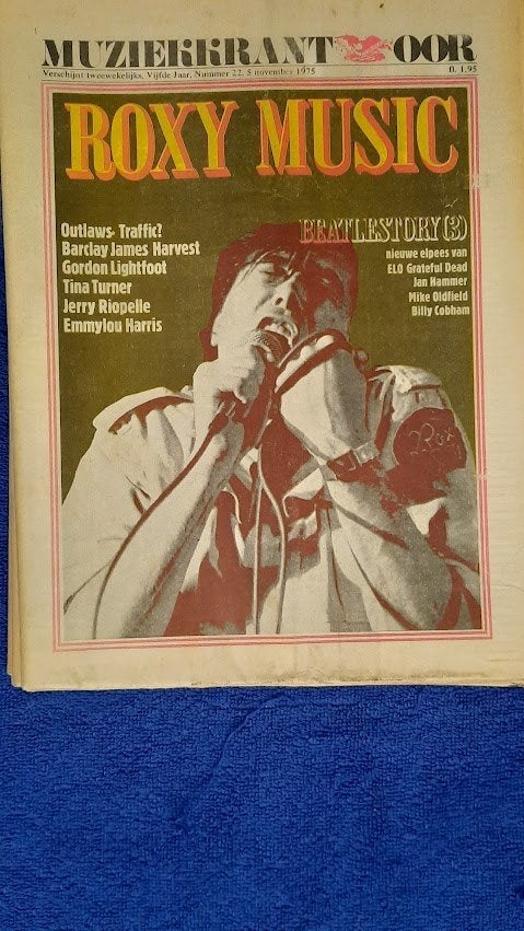 OOR 22-1 1975 Roxy Music The Beatles Story Traffic Barclay J, Boeken, Ophalen of Verzenden, Zo goed als nieuw, Muziek, Film of Tv