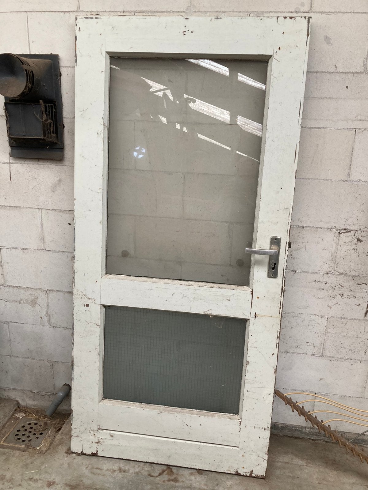 Gratis deur met glas, Ophalen, Gebruikt, Binnendeur, Minder dan 200 cm