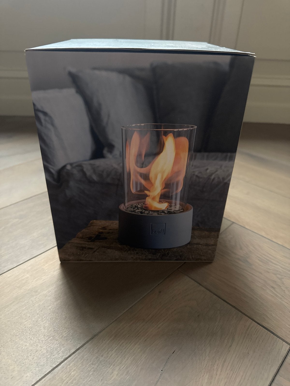 Leeff Stone Fire Grey - Nieuw in doos, Ophalen of Verzenden, Nieuw, Grijs, Steen/keramiek