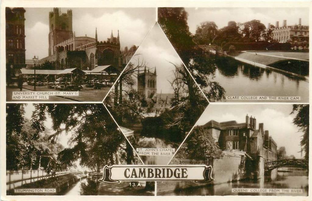 381-164-021 Cambridge, Verzenden, Voor 1920, Engeland