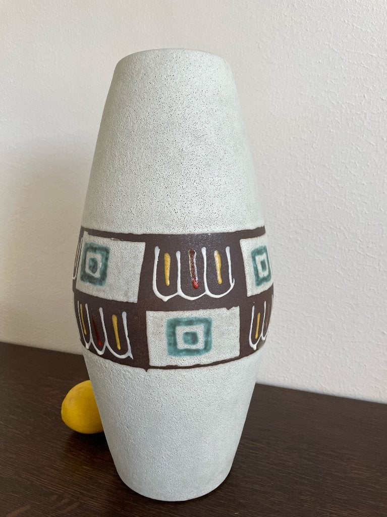 West Germany Scheurig vintage vaas, Ophalen of Verzenden