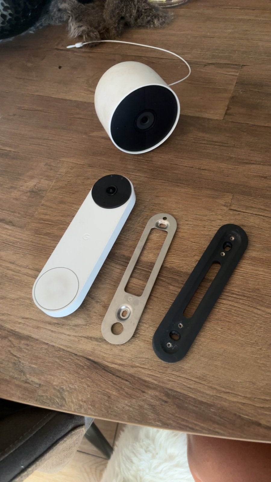 Google Nest deurbel en camera - perfect werkend, Ophalen, Gebruikt, Buitencamera
