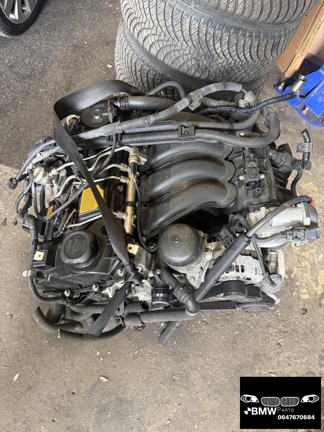 N43B20A motor Bmw N43B20 E8X E9X, Auto-onderdelen, Gebruikt, -, Ophalen of Verzenden, -