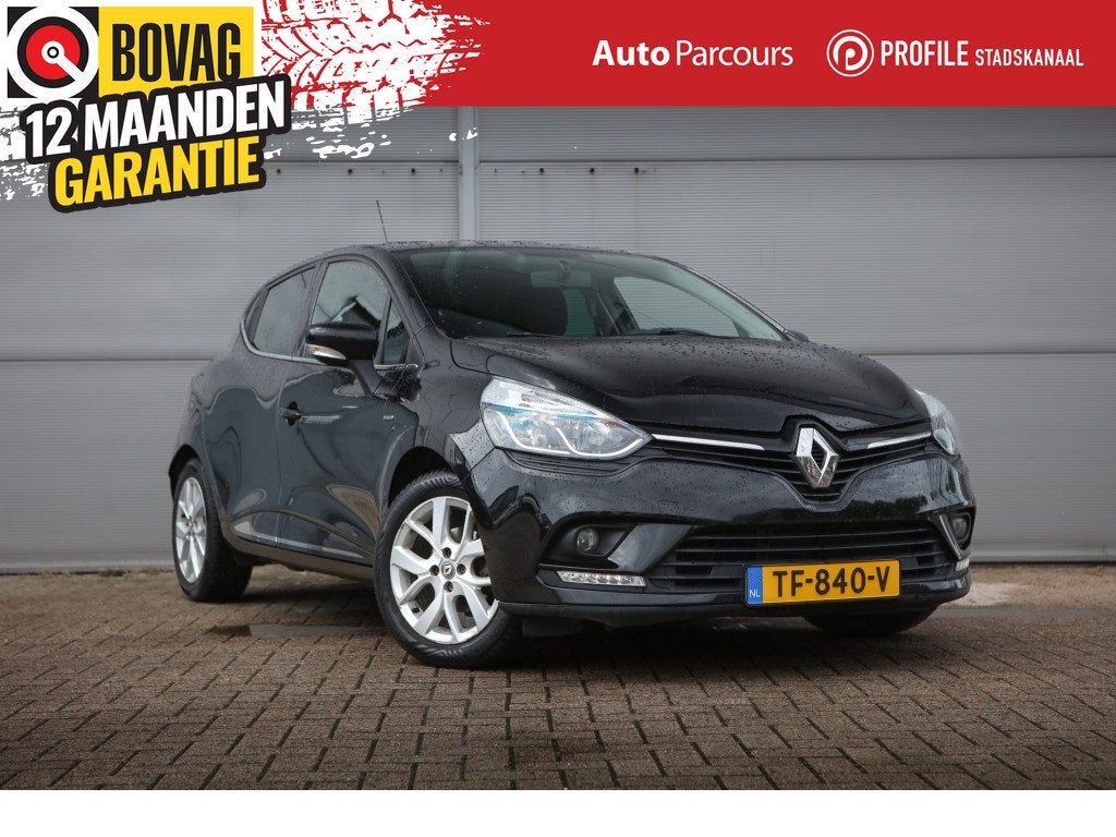 Renault Clio 0.9 TCe Limited (bj 2018), Auto's, Renault, Bedrijf, Te koop, Clio, ABS, Airbags, Airconditioning, Alarm, Bluetooth