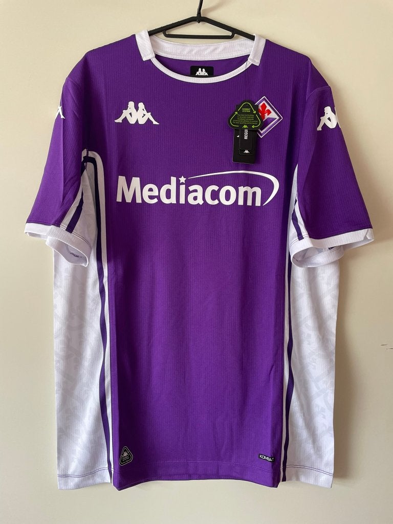 AFC Fiorentina Kappa Voetbalshirt Maat L Nieuw 25/26 Home, Maat 52/54 (L), Kappa, Verzenden, Paars