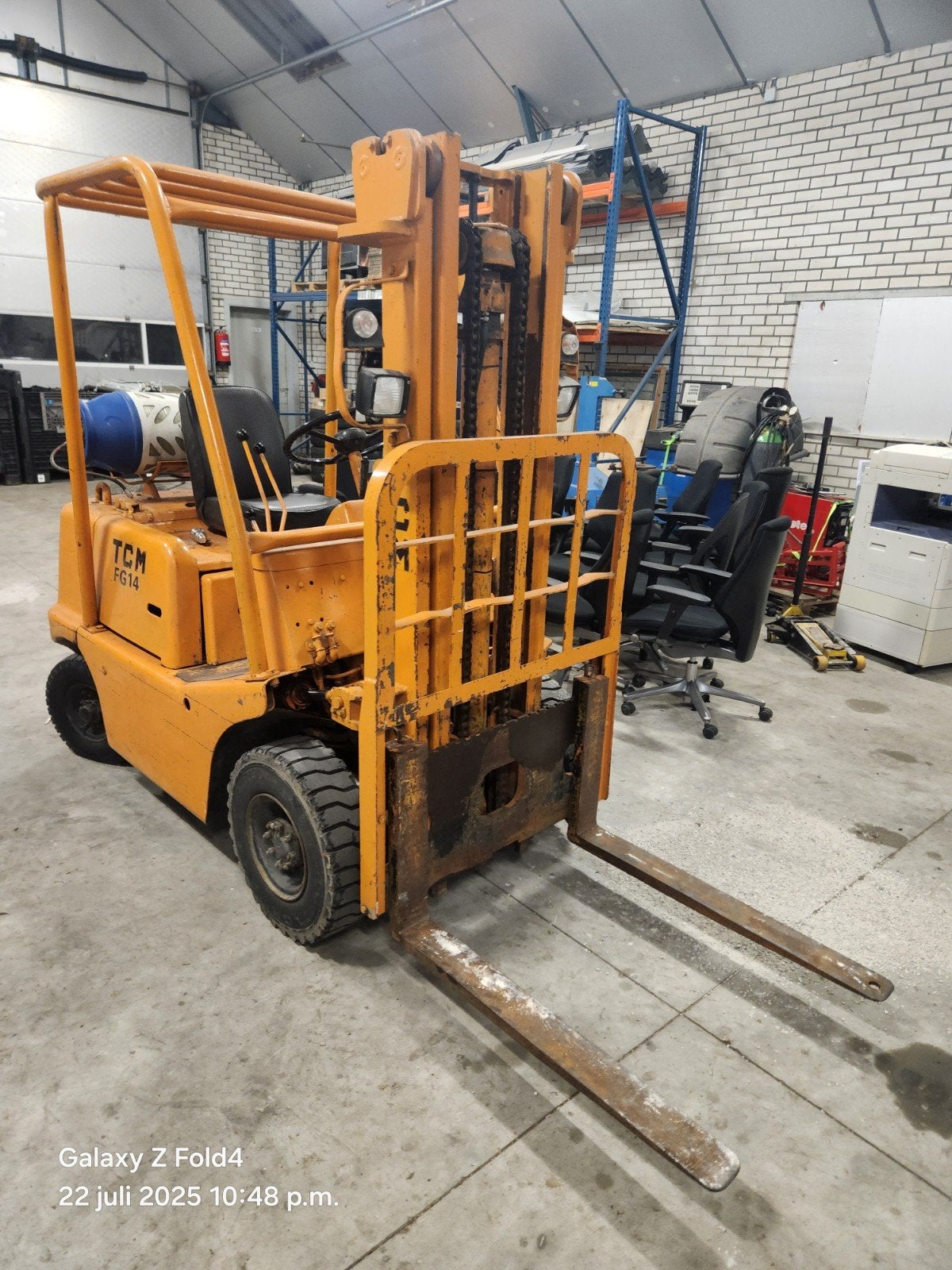 TCM FG Heftruck - LPG Aandrijving, Zakelijke goederen, Machines en Bouw | Heftrucks en Intern transport, 3000 tot 4000 kg, Heftruck