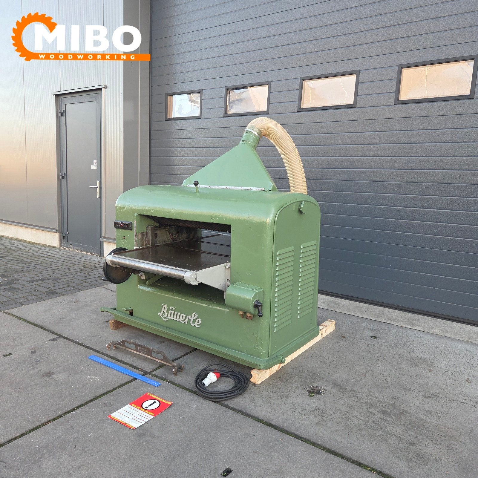 BAUERLE Vandiktebank 800mm schaafbank *** 80cm, Ophalen of Verzenden, Zo goed als nieuw, Elektrisch