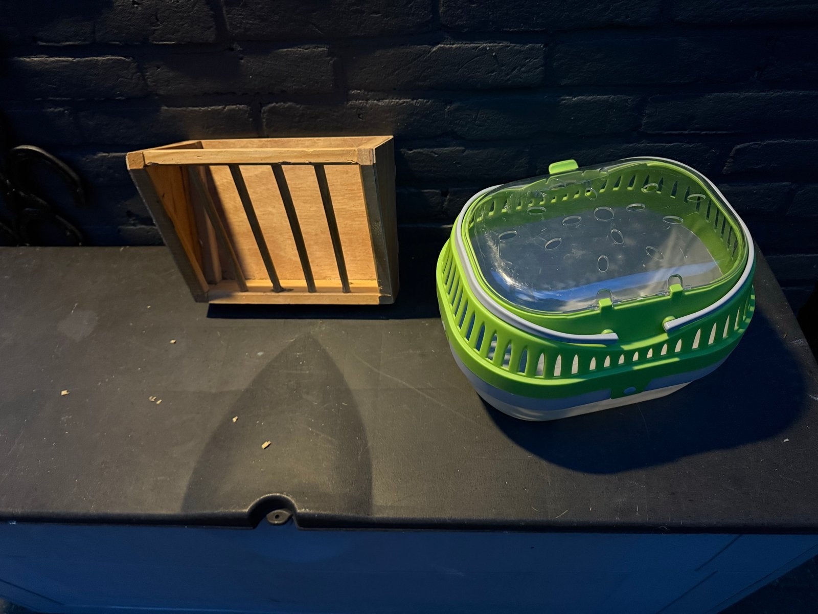 Cavia benodigdheden, Ophalen, Zo goed als nieuw, Transportkoffer of -box