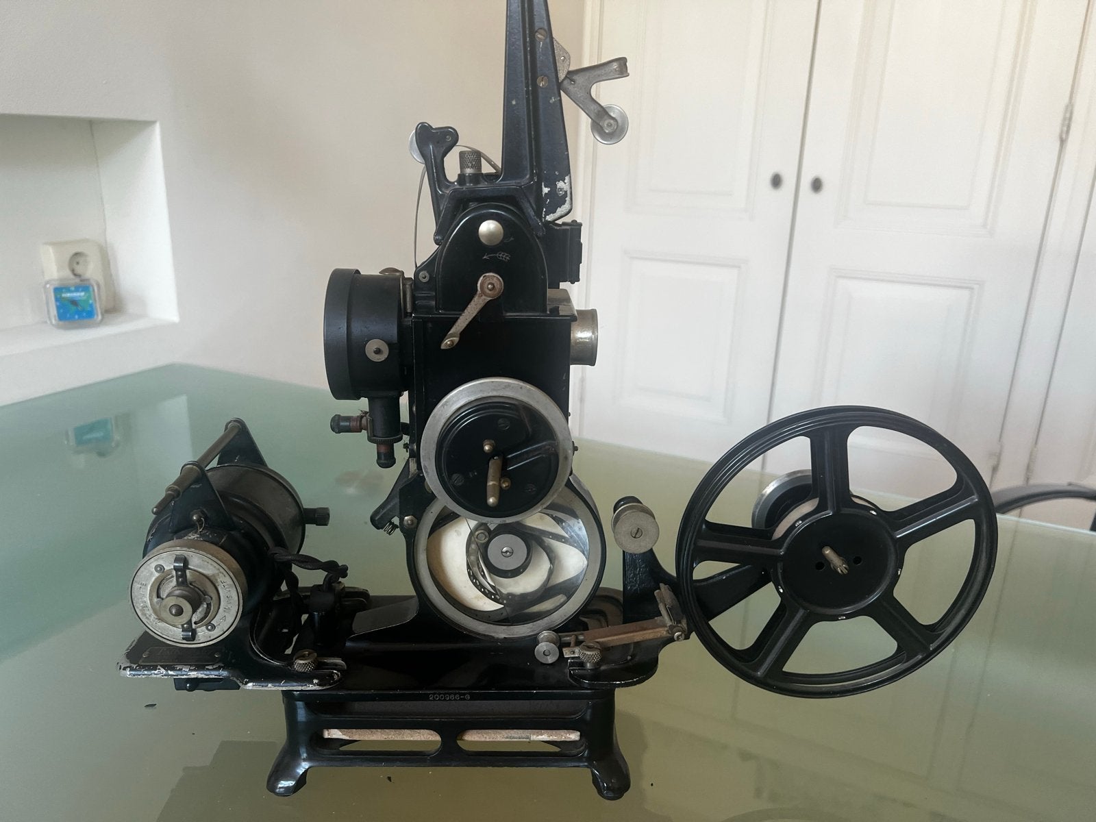 Antieke Pathé-Baby filmprojector - Zeldzaam verzamelobject, Ophalen of Verzenden, Gebruikt, Overige typen