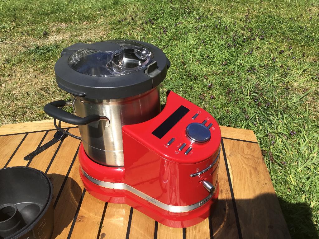 Kitchenaid Cook Processor 5KCF0103EER + Accessoires set, 4 liter of meer, Ophalen, Zo goed als nieuw, 3 snelheden of meer