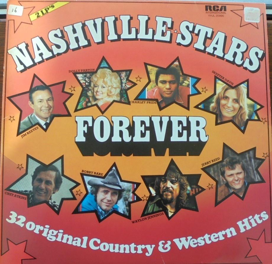 Dubbel LP Nashville Stars forever - Jim Reeves, Dolly Parton, Dubbel-LP, Verzenden, Zo goed als nieuw, 12 inch