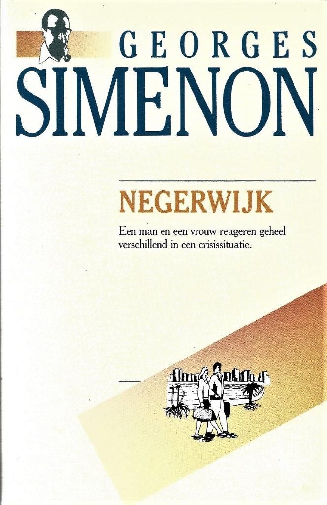 Simenon - Negerwijk - ZGAN, Boeken, Ophalen of Verzenden, Zo goed als nieuw