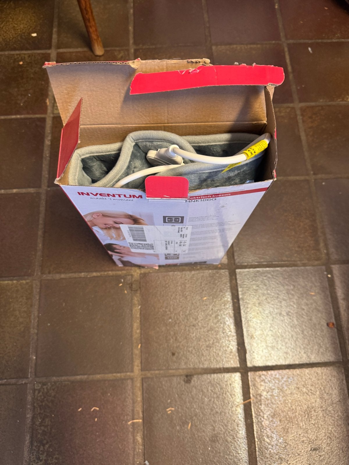 Inventum HNK186G Elektrisch Kussen XL Formaat, Ophalen of Verzenden, Zo goed als nieuw
