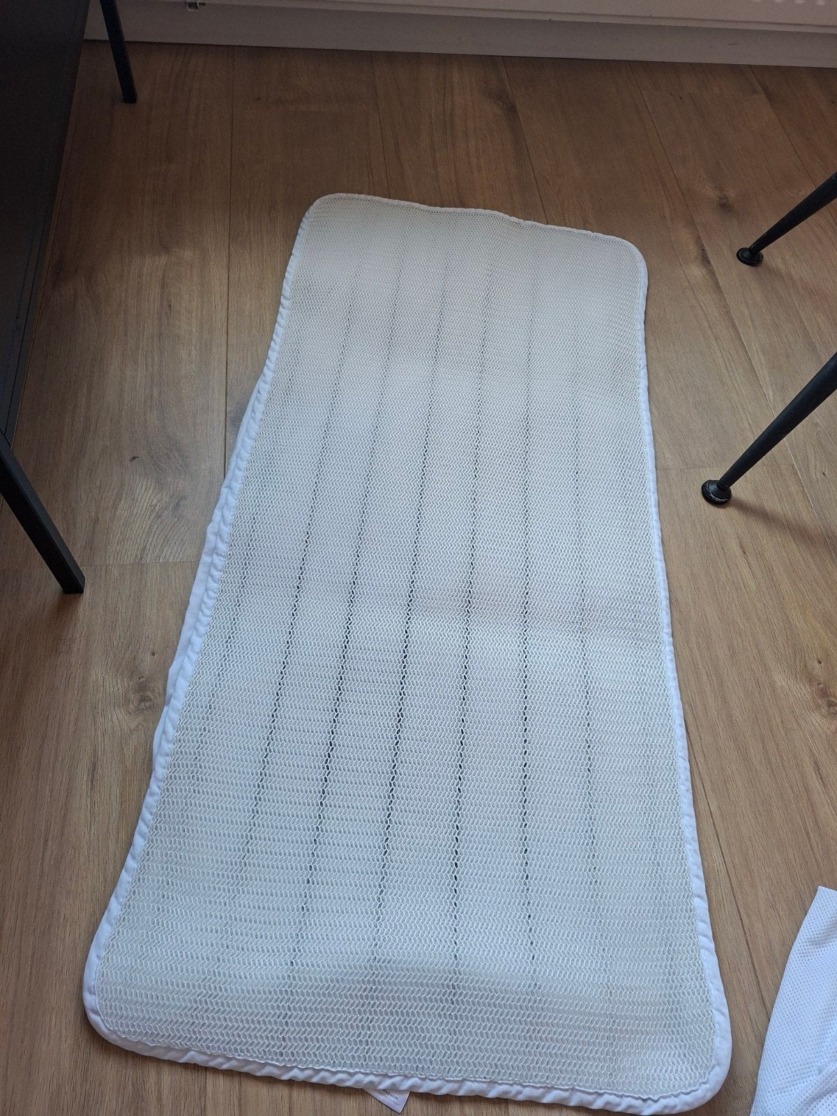Aerosleep topper voor ledikant 60x120 cm. incl 2 hoeslakens, Jongetje of Meisje, Wit, Overige typen, Ophalen of Verzenden
