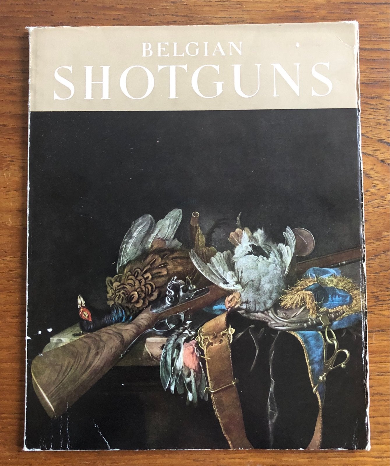 Belgian Shotguns - Boekje Belgische jachtgeweren schietsport, Ophalen of Verzenden, Zo goed als nieuw, Overige onderwerpen