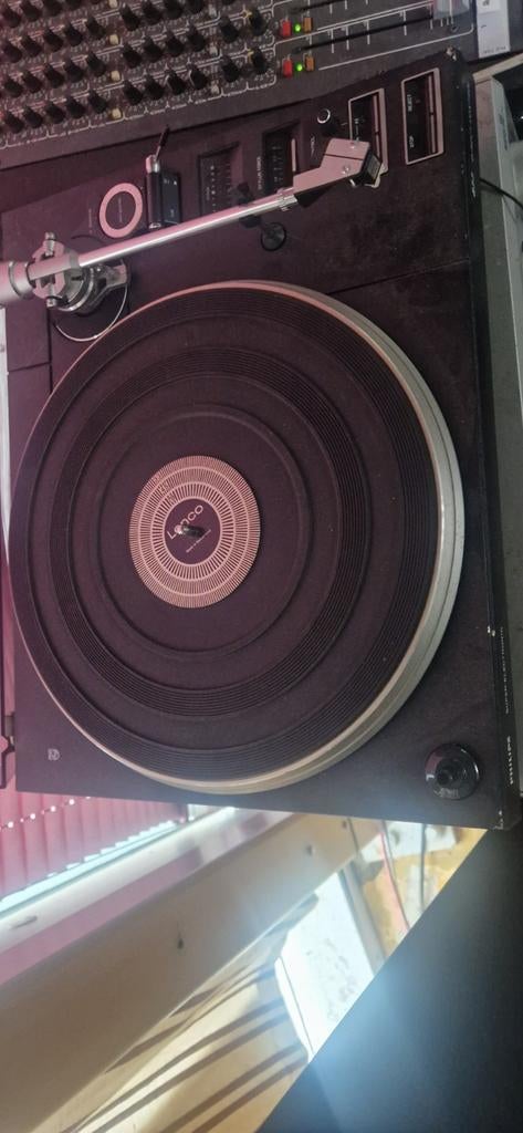Philips Super Electronic 877 Direct Control Platenspeler, Philips, Gebruikt, Pitch-regelaar, Ophalen of Verzenden