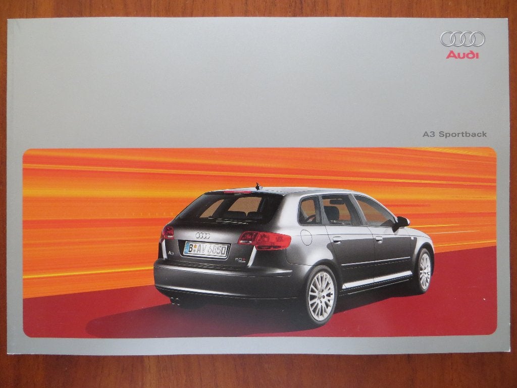 Audi A3 Sportback (juni 2003), Ophalen of Verzenden, Nieuw, Audi