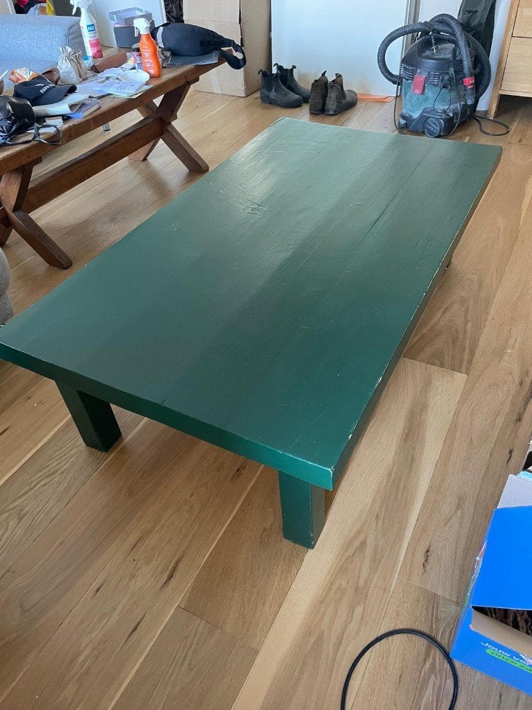 FREE Salontafel - coffee table, Ophalen, 100 tot 150 cm, Rustiek, 50 tot 100 cm