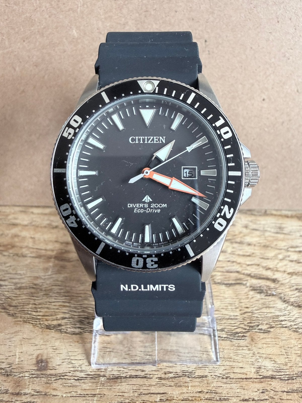 Nieuwe ongedragen sport Citizen duiker te koop., Sieraden, Tassen en Uiterlijk, Zwart, IOS, Nieuw, Ophalen of Verzenden