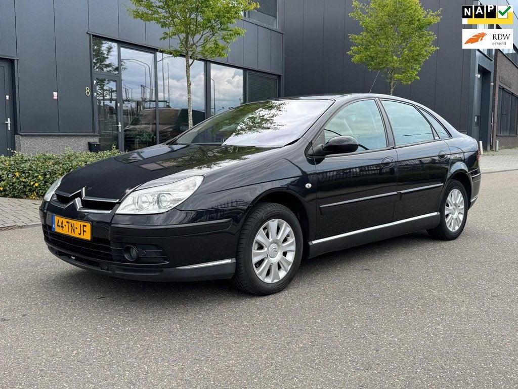 Citroen C5 2.0 HDIF Exclusive VERSNELLINGSBAK NIET 100%, Auto's, Citroën, Gebruikt, 4 cilinders, Zwart, Diesel