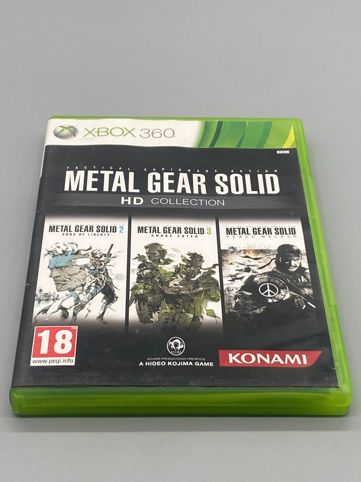 Metal Gear Solid HD Collection Xbox 360 - Lees Beschrijving, Avontuur en Actie, Vanaf 18 jaar, Www.konami.com, 1 speler