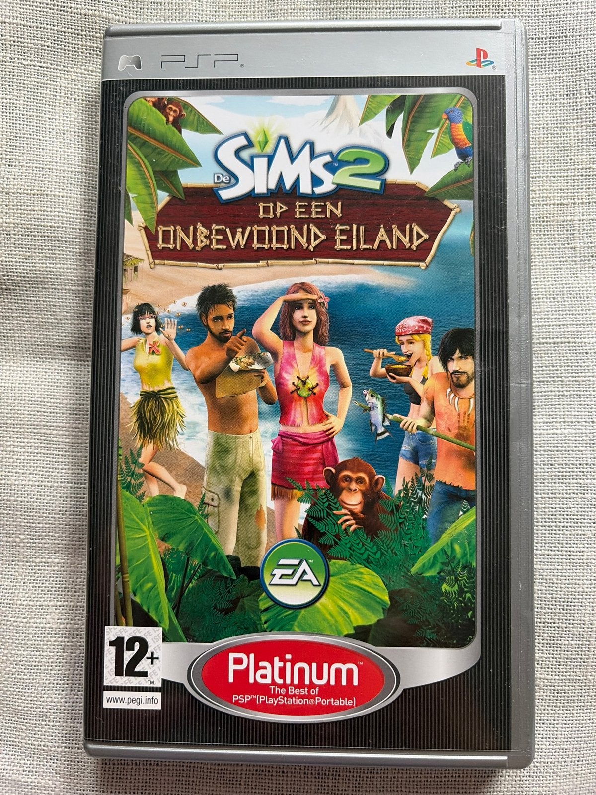 De Sims 2 Op Een Onbewoond Eiland PSP Platinum, Gebruikt, 1 speler, Ophalen of Verzenden, Vanaf 12 jaar