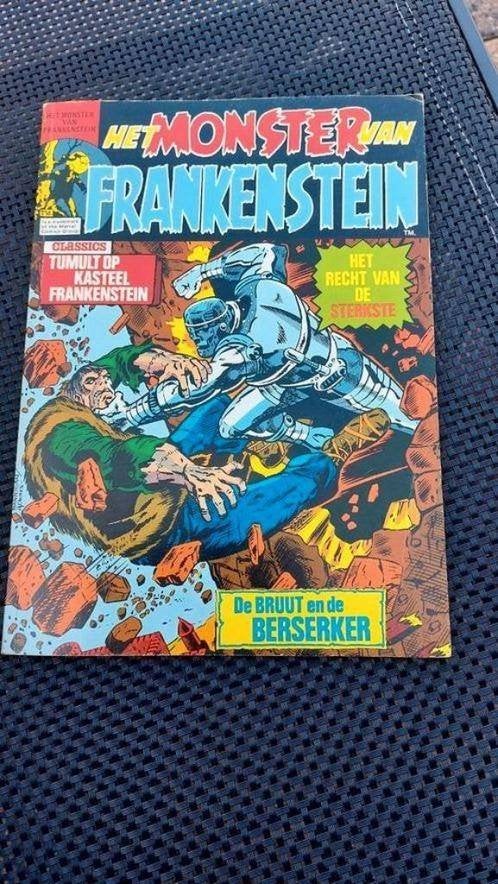 Stripboek Het monster van Frankenstein Uit 1976, Eén stripboek, Ophalen of Verzenden, Zo goed als nieuw