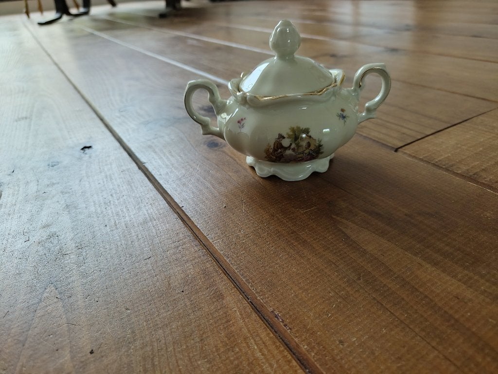 Antiek suikerpotje van Bavaria Porselein, Gebruikt, Overige merken, Klassiek, Overige typen