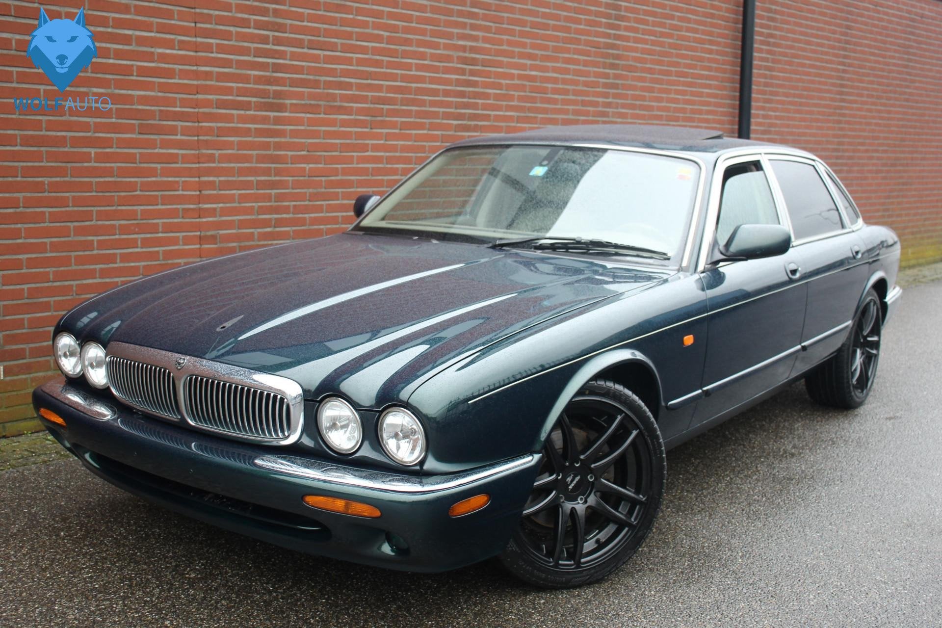 Jaguar XJ 4.0 V8 Sovereign Special Automaat AIRCO LEER VOLL!, Auto's, Automaat, Stof, Beige, 4000 cc
