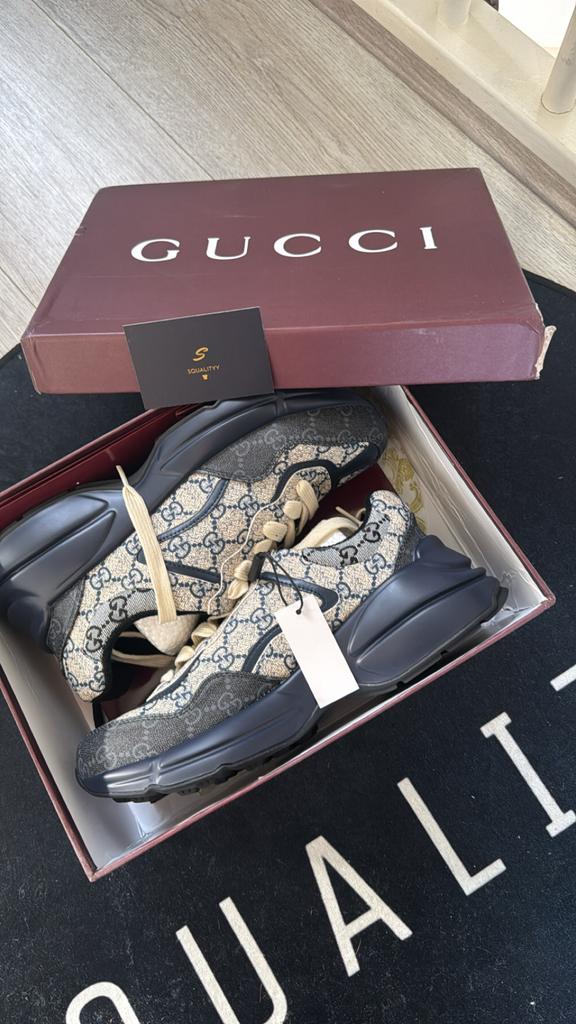 Gucci Rhyton Sneakers maat 43/44 -  en Comfortabele Schoenen, Overige kleuren, Nieuw, Ophalen of Verzenden, Sneakers of Gympen