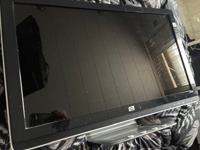 HP beeldscherm 23 inch, Ophalen, Hp, Gebruikt, In hoogte verstelbaar