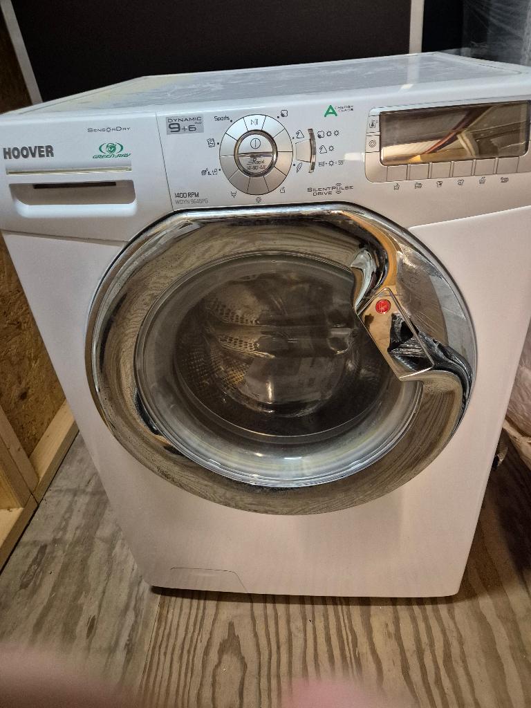 Hoover  wasmachine, Ophalen, 1200 tot 1600 toeren, Gebruikt, Voorlader
