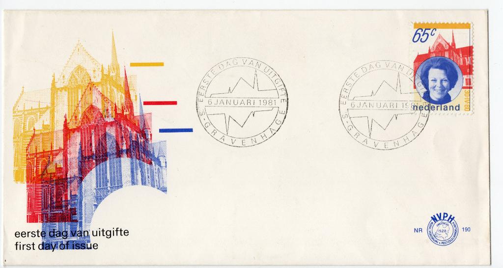 1e Dag envelop 1981, Verzenden, Nederland
