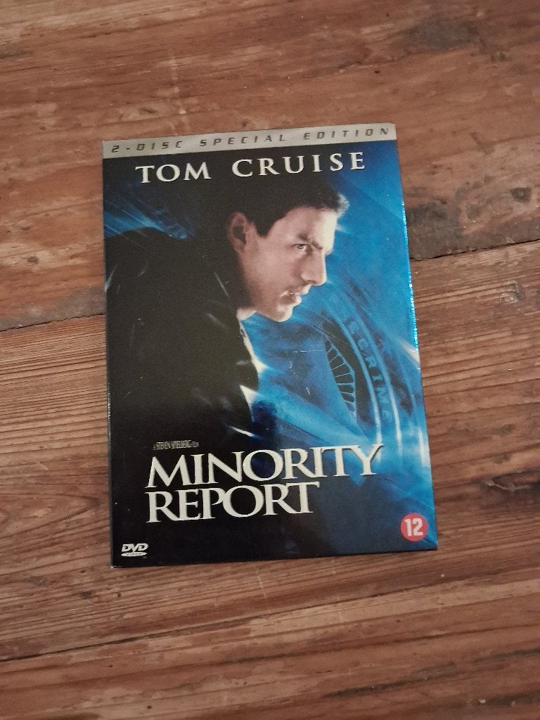 Dvd Minority report, Gebruikt, Actie, Ophalen of Verzenden, Vanaf 12 jaar