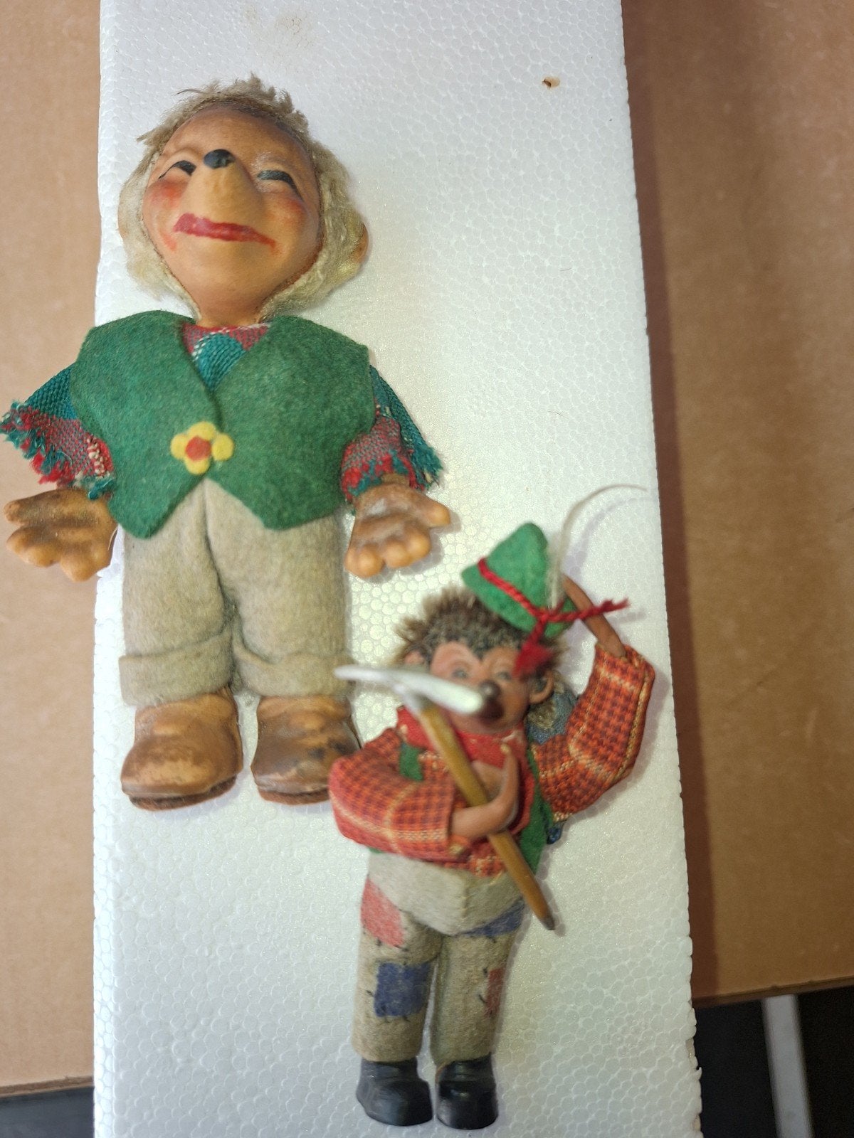 Steiff egel poppen set - Vintage verzamelobject, Ophalen of Verzenden