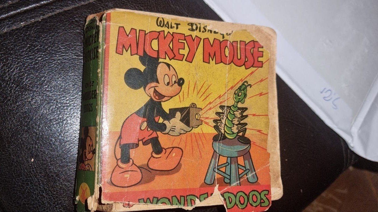 Walt Disney Mickey Mouse Wonder Doosje 1950, Ophalen of Verzenden