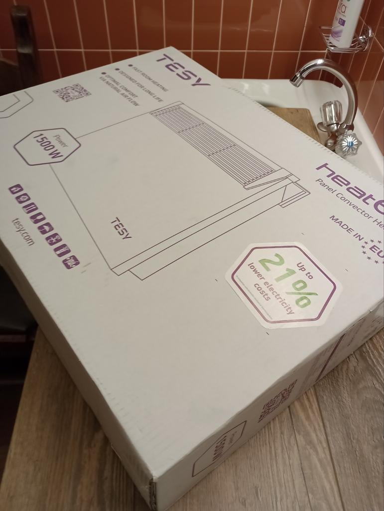 Tessy elektrische verwarming, Huis en Inrichting, Kachels, Overige soorten, Elektrisch, Nieuw, Ophalen of Verzenden