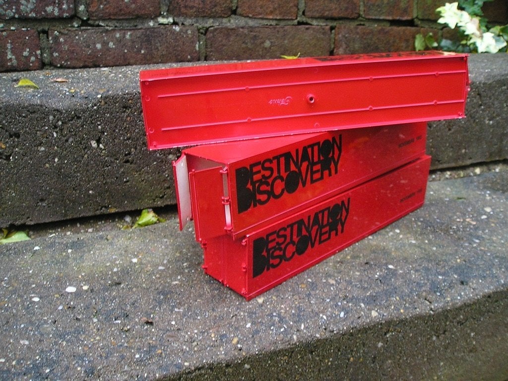 Oud type Tekno laadbak, 243 mm lang., Ophalen of Verzenden, Nieuw, Bus of Vrachtwagen, Tekno