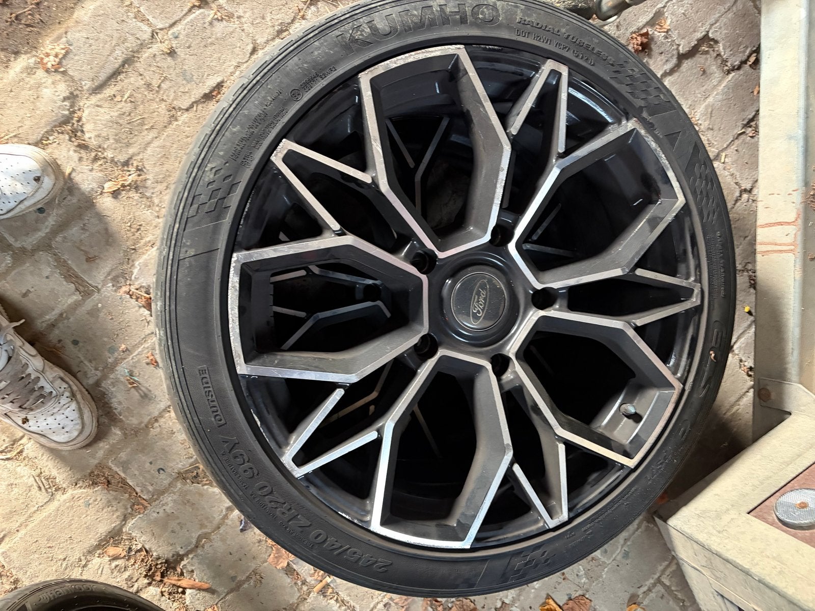 Ford Transit Custom Velgen met banden, Ophalen, Banden en Velgen, 20 inch, Zomerbanden