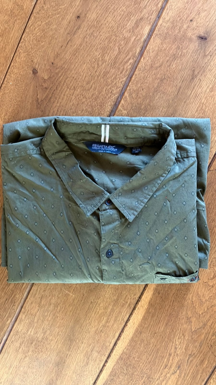 Heren overhemd, nieuw. Olijfgroen, maat 3 xl, 62, Ophalen, Nieuw, Groen, Overhemd